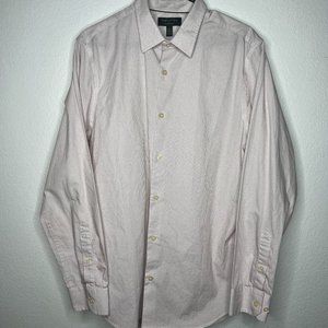 Banana Republic Non-Iron Slim Fit Dress Patterned Button Up